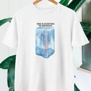 She Is Starting To Defrost T-shirt, Mariah Carey T-shirt